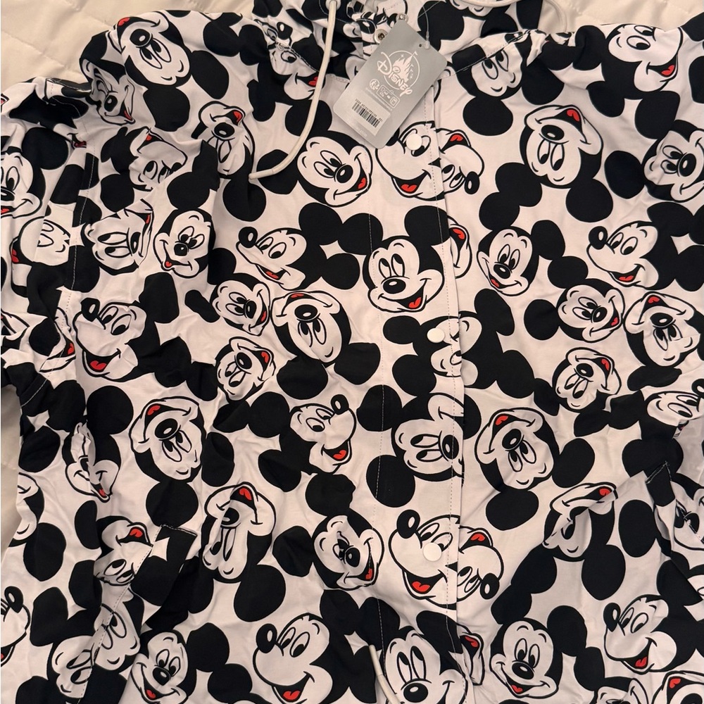 Disney Black and White Mickey Mouse Hoodie